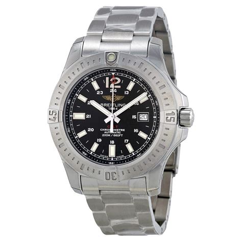 Breitling Colt Automatic Black Dial Men's Watch A1738811